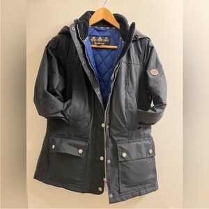 Women’s Barbour Beacon “Muir” waxed coated jacket, size 6